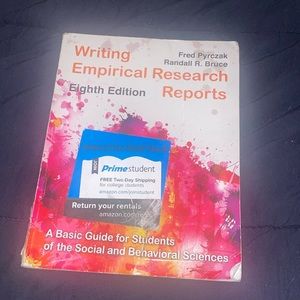 Writing Empirical Research Reports 8th Edition